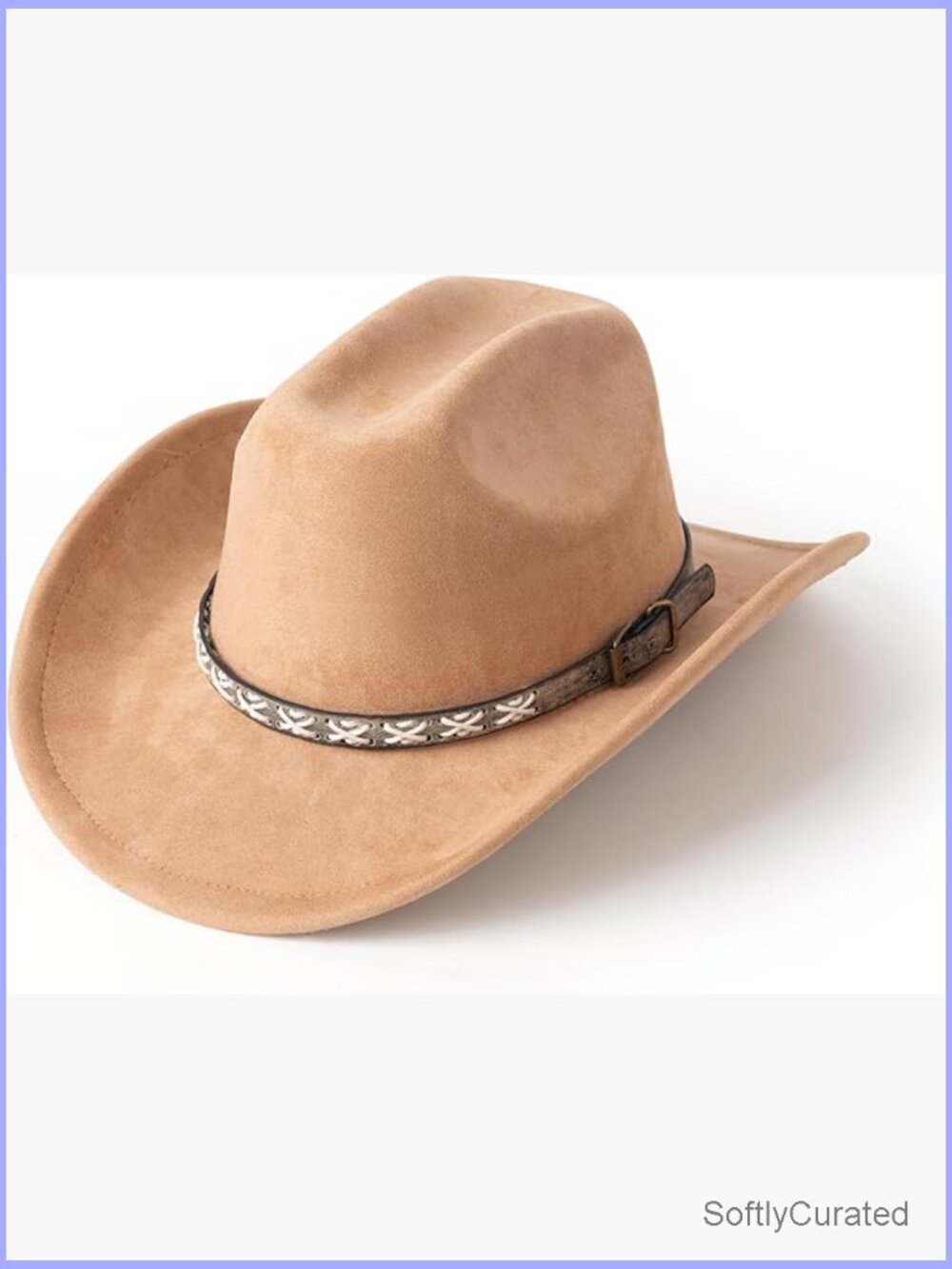 Western Cowboy Hat Wide Brim Adjustable Felt Style